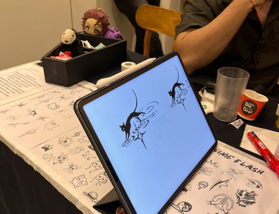 Creative community gathering at Green Neko’s Ink, Sparkle & Soul event