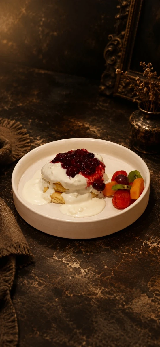 Neko soufflé pancakes
